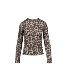 YUNSE（ユンセ）の「LONG SLEEVE GRAPHIC TOP（Tシャツ/カットソー）」