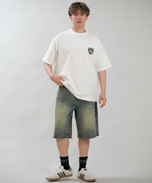THRASHER（スラッシャー）の「THRASHER/スラッシャー ハーフパンツ ショートパンツ ショーツ デニム 262TH1SP087（デニムパンツ・メンズ・ネイビー/ブラック・L/M）」の14枚目の写真