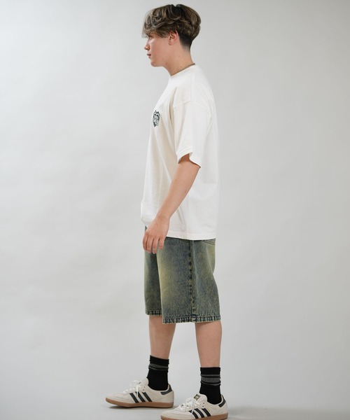 THRASHER（スラッシャー）の「THRASHER/スラッシャー ハーフパンツ ショートパンツ ショーツ デニム 262TH1SP087（デニムパンツ・メンズ・ネイビー/ブラック・L/M）」の15枚目の写真