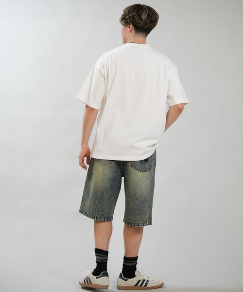 THRASHER（スラッシャー）の「THRASHER/スラッシャー ハーフパンツ ショートパンツ ショーツ デニム 262TH1SP087（デニムパンツ・メンズ・ネイビー/ブラック・L/M）」の16枚目の写真