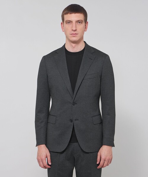 MACKINTOSH LONDON(マッキントッシュ ロンドン)の「【FLEX JERSEY】ハイゲージジャカードハウンドトゥースセットアップジャケット(テーラードジャケット・メンズ・ブラウン系その他6/グレー系その他2・42/38/40)」の11枚目の写真