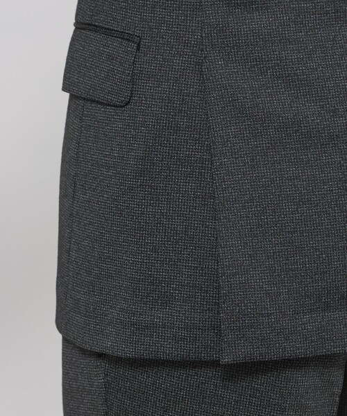 MACKINTOSH LONDON(マッキントッシュ ロンドン)の「【FLEX JERSEY】ハイゲージジャカードハウンドトゥースセットアップジャケット(テーラードジャケット・メンズ・ブラウン系その他6/グレー系その他2・42/38/40)」の4枚目の写真