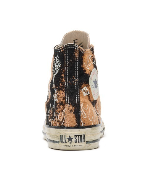 CONVERSE(コンバース)の「CONVERSE ALL STAR AGED 87 HC HI / STRANGER THINGS 5(コンバース オールスター エイジド 87 HC HI / ストレンジャー・シングス 5)(スニーカー・メンズ・ナチュラル/ブラック系・25.5cm/26cm/26.5cm/27cm/27.5cm/28cm/29cm/23cm/23.5cm/24cm/24.5cm/25cm)」の8枚目の写真
