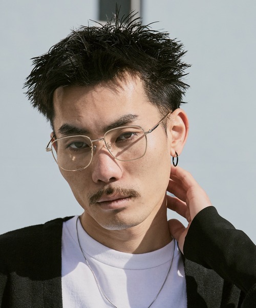 NOEYEDIA（ノーアイディア）の「no eyedia/ノーアイディア NE-469 メガネ 2026年春夏（メガネ・レディース・シルバー/ゴールド・FREE）」の2枚目の写真