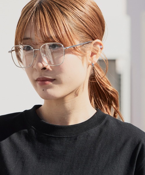 NOEYEDIA（ノーアイディア）の「no eyedia/ノーアイディア NE-469 メガネ 2026年春夏（メガネ・レディース・シルバー/ゴールド・FREE）」の4枚目の写真