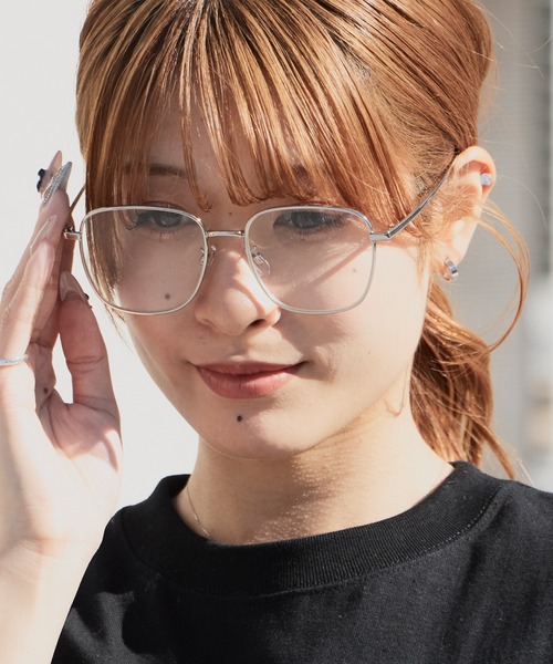 NOEYEDIA（ノーアイディア）の「no eyedia/ノーアイディア NE-469 メガネ 2026年春夏（メガネ・レディース・シルバー/ゴールド・FREE）」の5枚目の写真