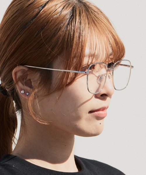NOEYEDIA（ノーアイディア）の「no eyedia/ノーアイディア NE-469 メガネ 2026年春夏（メガネ・レディース・シルバー/ゴールド・FREE）」の7枚目の写真