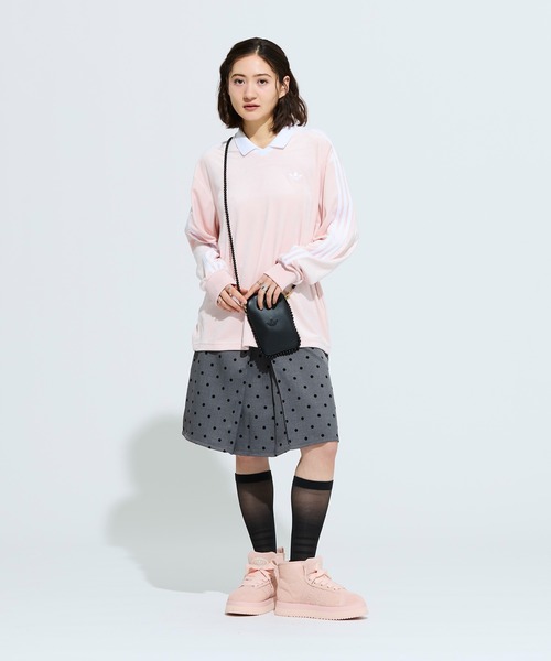 アディダス Alexander Wang ベロアロゴ ポロ 長袖トップ アディダス Alexander Wang ベロアロゴ ポロ 長袖トップ｜Yahoo!フリマ