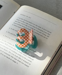 SANSeLF | 【SANSeLF】バイカラーヘアクリップ saa26s019(バレッタ/ヘアクリップ)