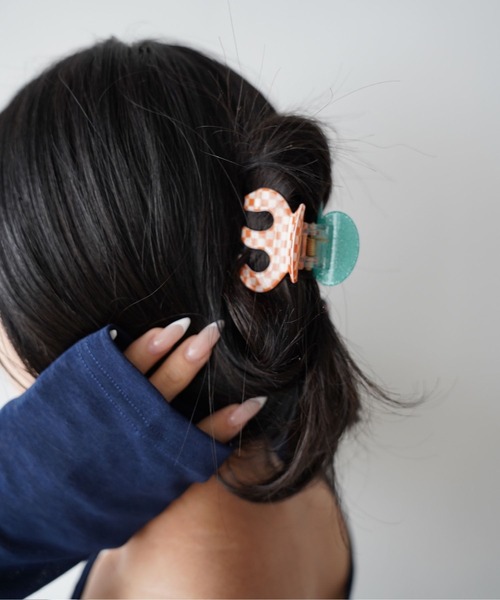 SANSeLF（サンセルフ）の「【SANSeLF】バイカラーヘアクリップ saa26s019（バレッタ/ヘアクリップ・レディース・A/B・FREE）」の13枚目の写真