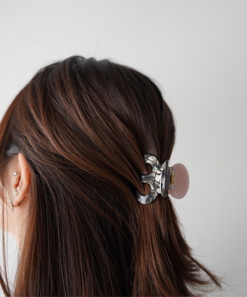 SANSeLF（サンセルフ）の「【SANSeLF】バイカラーヘアクリップ saa26s019（バレッタ/ヘアクリップ・レディース・A/B・FREE）」の15枚目の写真