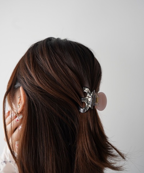 SANSeLF（サンセルフ）の「【SANSeLF】バイカラーヘアクリップ saa26s019（バレッタ/ヘアクリップ・レディース・A/B・FREE）」の16枚目の写真