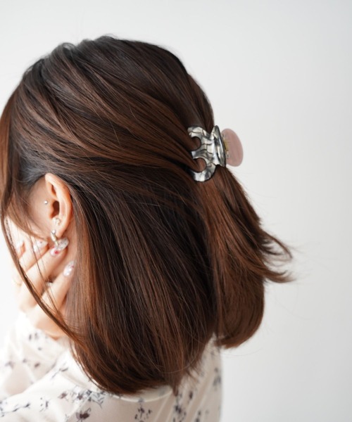 SANSeLF（サンセルフ）の「【SANSeLF】バイカラーヘアクリップ saa26s019（バレッタ/ヘアクリップ・レディース・A/B・FREE）」の17枚目の写真
