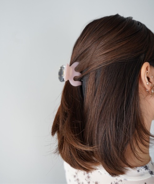 SANSeLF（サンセルフ）の「【SANSeLF】バイカラーヘアクリップ saa26s019（バレッタ/ヘアクリップ・レディース・A/B・FREE）」の18枚目の写真
