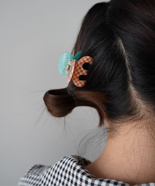 SANSeLF（サンセルフ）の「【SANSeLF】バイカラーヘアクリップ saa26s019（バレッタ/ヘアクリップ・レディース・A/B・FREE）」の10枚目の写真