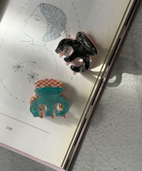 SANSeLF（サンセルフ）の「【SANSeLF】バイカラーヘアクリップ saa26s019（バレッタ/ヘアクリップ・レディース・A/B・FREE）」の4枚目の写真