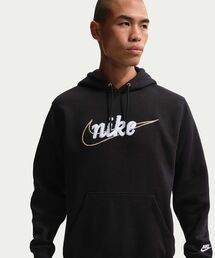 ナイキ スポーツウェア クラブ メンズ フリース パーカー / Nike Sportswear Club Men's Fleece Hoodie IF0686-010 Black