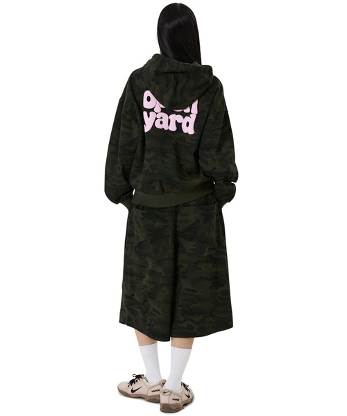 OY(オーワイ)の「『OY/オーワイ』Puffy Logo Sweat Shorts/パフロゴスウェットショートパンツ(スウェットパンツ・メンズ・カモフラージュ・L/M)」の7枚目の写真