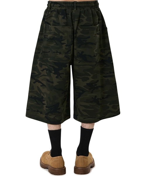 OY(オーワイ)の「『OY/オーワイ』Puffy Logo Sweat Shorts/パフロゴスウェットショートパンツ(スウェットパンツ・メンズ・カモフラージュ・L/M)」の5枚目の写真