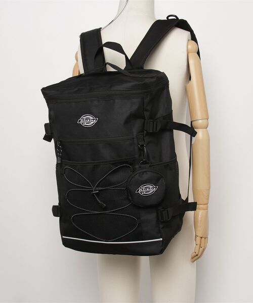 Dickies(ディッキーズ)の「【DICKIES/ディッキーズ】BASIC BOX BACKPACK / ベーシックボックスバックパック81638100(バックパック/リュック・メンズ・ブラック/ホワイト・FREE)」の15枚目の写真