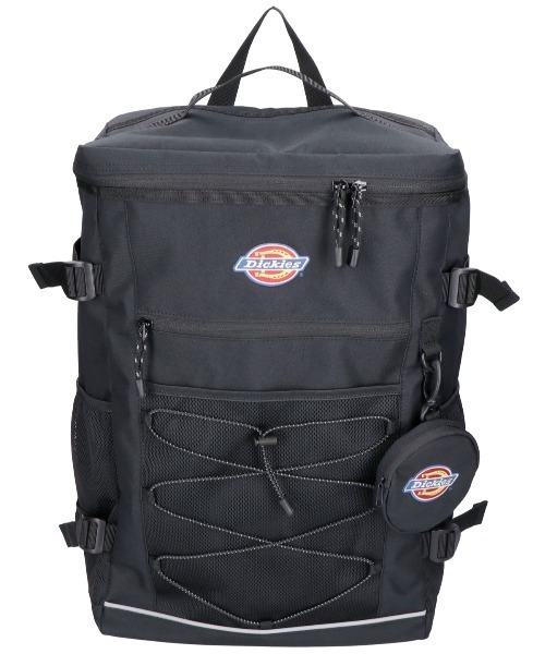 Dickies(ディッキーズ)の「【DICKIES/ディッキーズ】BASIC BOX BACKPACK / ベーシックボックスバックパック81638100(バックパック/リュック・メンズ・ブラック/ホワイト・FREE)」の1枚目の写真
