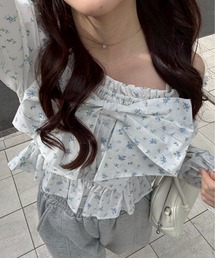 continuer de NICE CLAUP（コンティニューデナイスクラップ）の「【3日間ZOZO限定価格！】リボン付きブラウス（シャツ/ブラウス）」