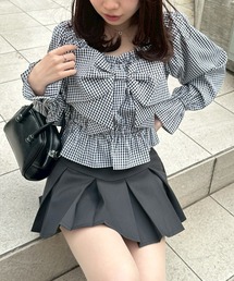 continuer de NICE CLAUP（コンティニューデナイスクラップ）の「【3日間ZOZO限定価格！】リボン付きブラウス（シャツ/ブラウス）」