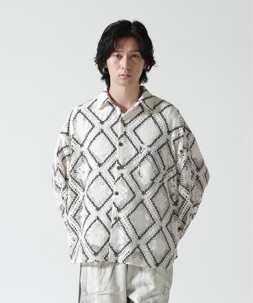 BEAVER(ビーバー)の「B omnivore/ビーオムニボー RACE SHIRT(シャツ/ブラウス・メンズ・その他24/ブラック・M/L)」の9枚目の写真