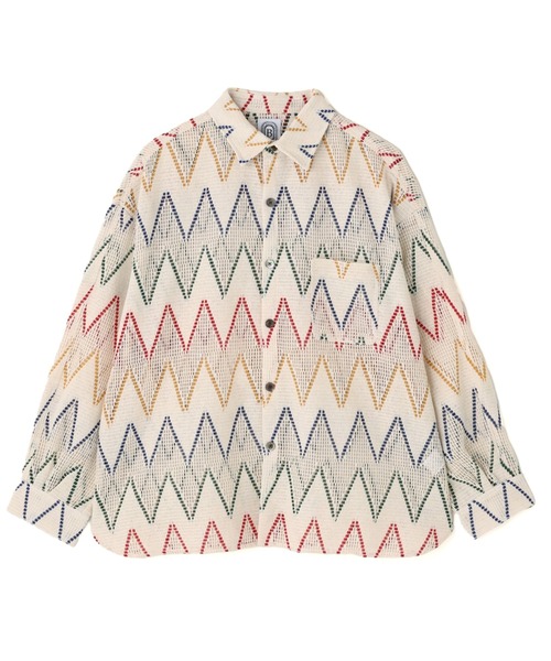 BEAVER（ビーバー）の「B omnivore/ビーオムニボー　RACE SHIRT（シャツ/ブラウス・メンズ・その他24/ブラック・M/L）」の2枚目の写真