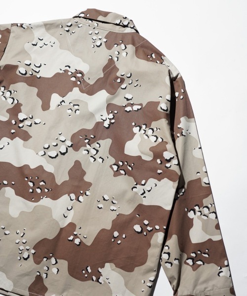 SUNNY SPORTS(サニースポーツ)の「SUNNY SPORTS サニースポーツ / PRINTED COVER JACKET(カバーオール・メンズ・レオパード/タイガーカモ/カモフラージュ・LARGE/MEDIUM)」の8枚目の写真