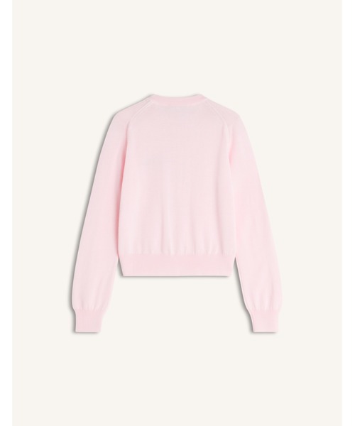 Maison Kitsune(メゾンキツネ)の「DOUBLE FOX HEAD REGULAR CARDIGAN(カーディガン/ボレロ・レディース・ピンクベージュ/ホワイト系その他・XS/S/M/L)」の8枚目の写真