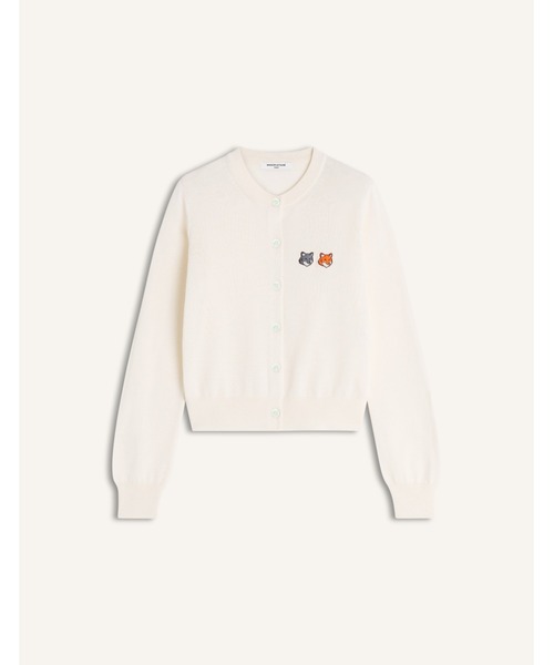 Maison Kitsune(メゾンキツネ)の「DOUBLE FOX HEAD REGULAR CARDIGAN(カーディガン/ボレロ・レディース・ピンクベージュ/ホワイト系その他・XS/S/M/L)」の14枚目の写真