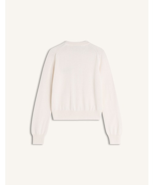 Maison Kitsune(メゾンキツネ)の「DOUBLE FOX HEAD REGULAR CARDIGAN(カーディガン/ボレロ・レディース・ピンクベージュ/ホワイト系その他・XS/S/M/L)」の13枚目の写真