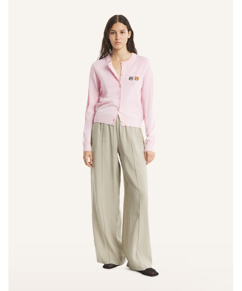 Maison Kitsune(メゾンキツネ)の「DOUBLE FOX HEAD REGULAR CARDIGAN(カーディガン/ボレロ・レディース・ピンクベージュ/ホワイト系その他・XS/S/M/L)」の12枚目の写真
