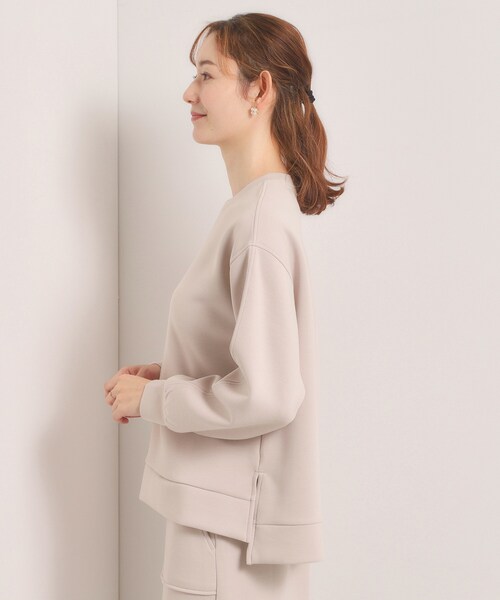 ITS'DEMO（イッツデモ）の「【洗濯機OK／花粉防止】ダンボールプルオーバー（Tシャツ/カットソー・レディース・ナチュラル/ブラック/アイボリー・00）」の17枚目の写真