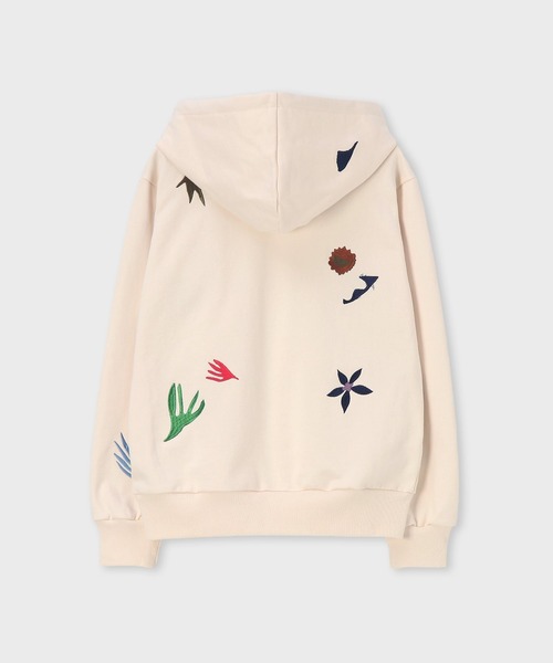 Paul Smith(ポールスミス)の「ウィメンズ エンブロイダリー モチーフ パーカ / 165123 J267(パーカー・レディース・キナリ・MEDIUM)」の5枚目の写真