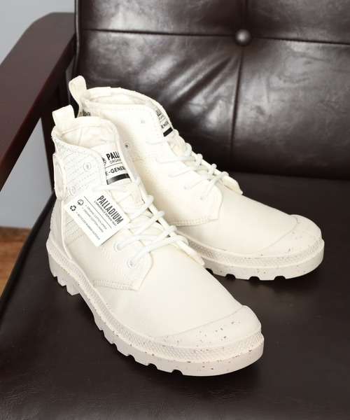 PALLADIUM（パラディウム）の「PAMPA HI RE GENERATE パンパハイ ハイカットスニーカー（スニーカー・メンズ・ブラック/オフホワイト・28cm/27.5cm/27cm/26.5cm/25.5cm/24.5cm/24cm/25cm/23.5cm）」の2枚目の写真