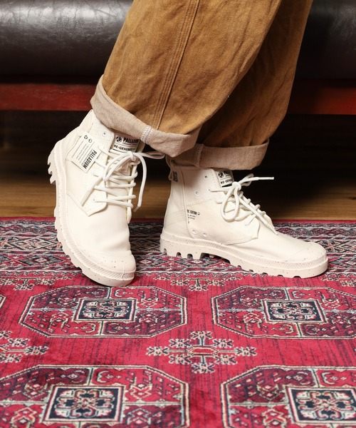 PALLADIUM（パラディウム）の「PAMPA HI RE GENERATE パンパハイ ハイカットスニーカー（スニーカー・メンズ・ブラック/オフホワイト・28cm/27.5cm/27cm/26.5cm/25.5cm/24.5cm/24cm/25cm/23.5cm）」の18枚目の写真