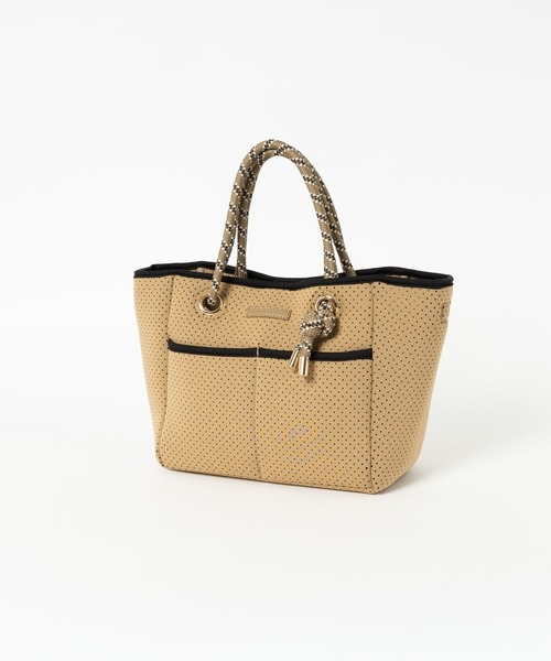 BARNYARDSTORM（バンヤードストーム）の「BARNYARDSTORM / パンチングトート2【『ネルソンさん』YouTubeご紹介アイテム】（トートバッグ・レディース・セージグリーン/ピンク/ブラック/ライトグレー/ホワイト系その他/モカ・FREE）」の7枚目の写真