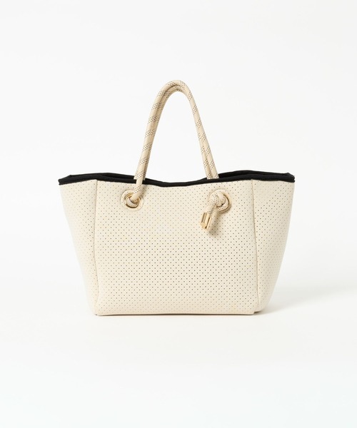 BARNYARDSTORM（バンヤードストーム）の「BARNYARDSTORM / パンチングトート2【『ネルソンさん』YouTubeご紹介アイテム】（トートバッグ・レディース・セージグリーン/ピンク/ブラック/ライトグレー/ホワイト系その他/モカ・FREE）」の13枚目の写真