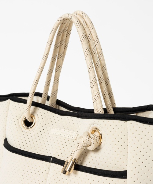 BARNYARDSTORM（バンヤードストーム）の「BARNYARDSTORM / パンチングトート2【『ネルソンさん』YouTubeご紹介アイテム】（トートバッグ・レディース・セージグリーン/ピンク/ブラック/ライトグレー/ホワイト系その他/モカ・FREE）」の14枚目の写真