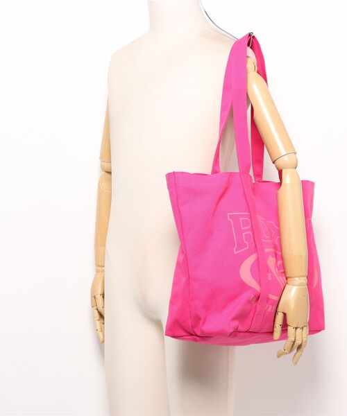 ROXY（ロキシー）の「ROXY ウィメンズ SOLUNA TOTE トートバッグ 【2026年春夏モデル】/ロキシーコットントートバッグ（トートバッグ・レディース・ブラック/ホワイト/ピンク/ターコイズブルー・FREE）」の22枚目の写真