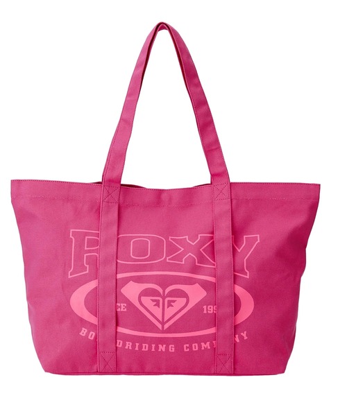 ROXY（ロキシー）の「ROXY ウィメンズ SOLUNA TOTE トートバッグ 【2026年春夏モデル】/ロキシーコットントートバッグ（トートバッグ・レディース・ブラック/ホワイト/ピンク/ターコイズブルー・FREE）」の6枚目の写真