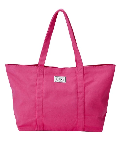 ROXY（ロキシー）の「ROXY ウィメンズ SOLUNA TOTE トートバッグ 【2026年春夏モデル】/ロキシーコットントートバッグ（トートバッグ・レディース・ブラック/ホワイト/ピンク/ターコイズブルー・FREE）」の5枚目の写真