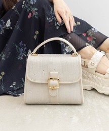 Tulip Collection】2WAY チューリップ柄ハンドバッグ（ハンドバッグ