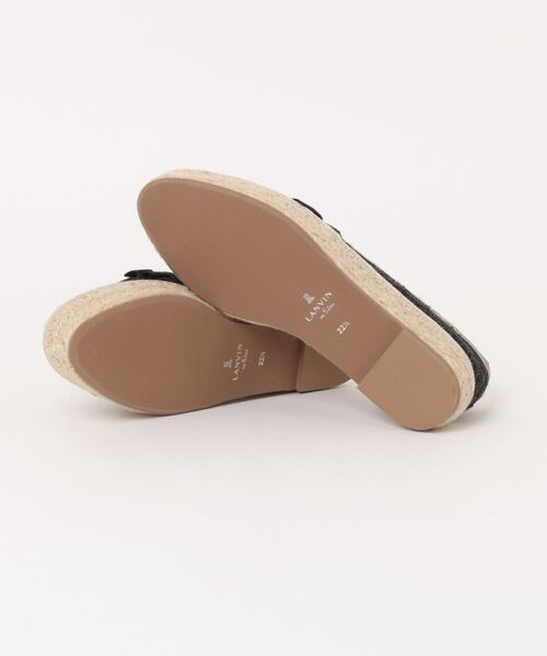 LANVIN en Bleu(ランバンオンブルー)の「フリルエスパドリーユ(パンプス・レディース・ベージュ/ブラック・23.0cm/23.5cm/24.0cm/24.5cm/22.5cm)」の4枚目の写真