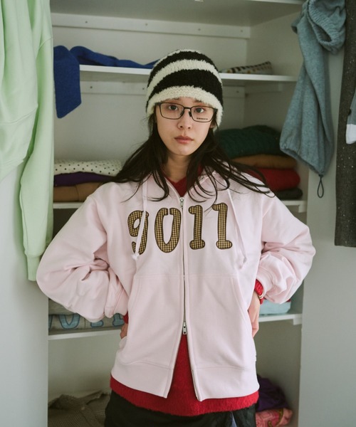 NO.9011☆gull zip hoodie**芽心（パーカー）｜common gull products