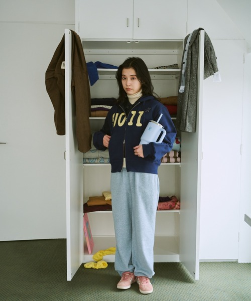 NO.9011☆gull zip hoodie**芽心（パーカー）｜common gull products
