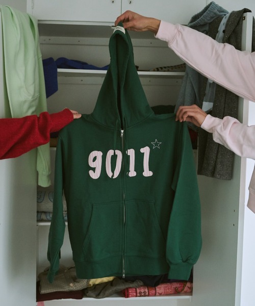 NO.9011☆gull zip hoodie**芽心（パーカー）｜common gull products