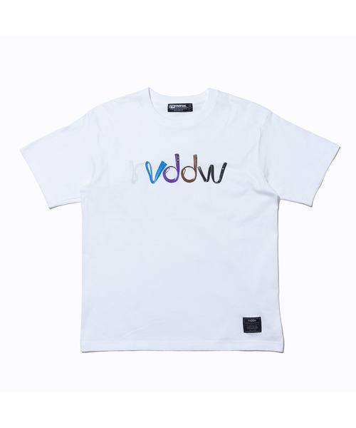 reversal.dogi.design.works(リバーサル・ドーギ・デザイン・ワークス)の「<reversal/リバーサル>OBI rvddw COTTON TEE(Tシャツ/カットソー・メンズ・ホワイト/ブラック・XX-LARGE/X-LARGE/LARGE/MEDIUM)」の2枚目の写真
